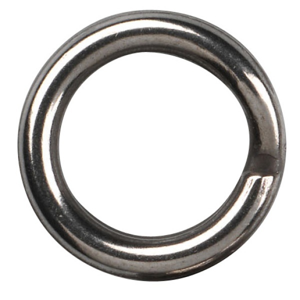 Gamakatsu Hyper Split Ring – Stainless Black Nickel Sprengring