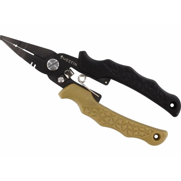 WESTIN HD Split Ring Pliers Large 16cm Black Sand Sprengringzange
