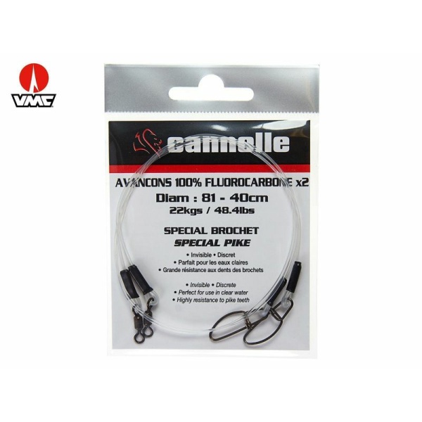 VMC Fluorocarbon Hechtvorfach