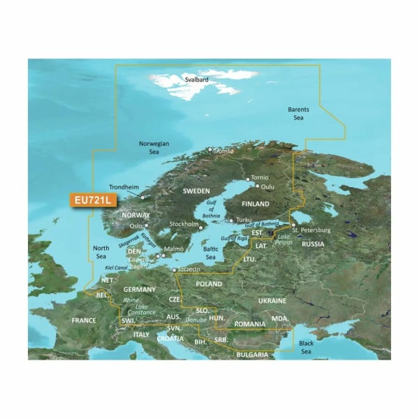 Garmin BlueChart® g3 Northern Europe -VEU721L