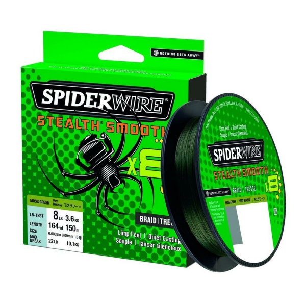 Spiderwire Stealth Smooth 8 – geflochtene Angelschnur