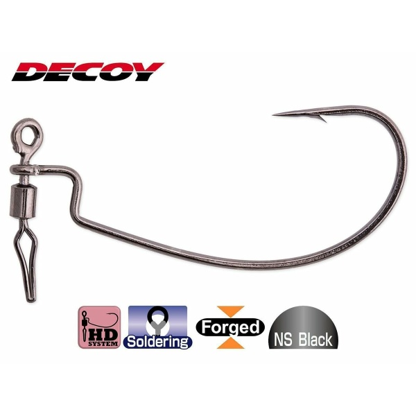 DECOY HEVIDAN WORM117 DROP SHOT Angelhaken