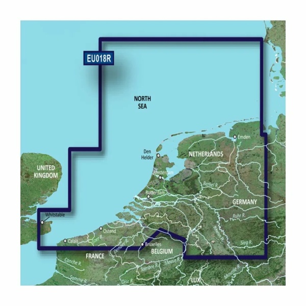 Garmin BlueChart® g3 Benelux Offshore & Inland