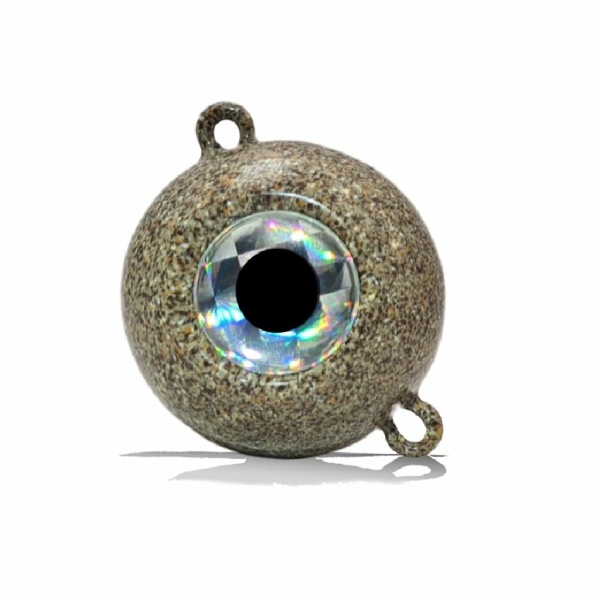 MASTERJIGS gummierte Wallerkugel mit Auge