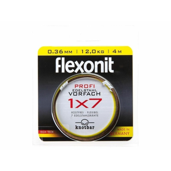 Flexonit Stahlvorfach 4 M 1X7 Stahlvorfach