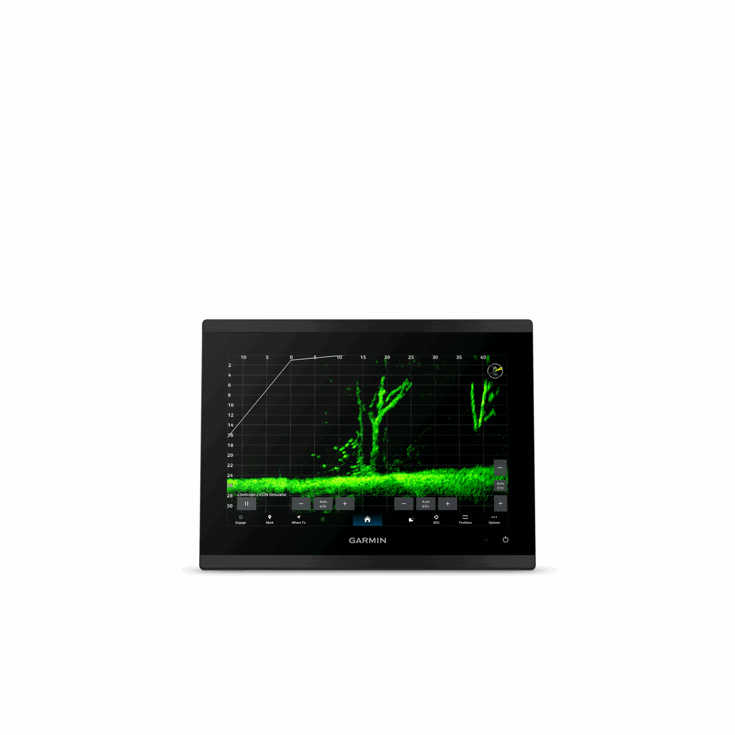 GARMIN GPSMAP 9010xsv ECHOLOT – Bild 4