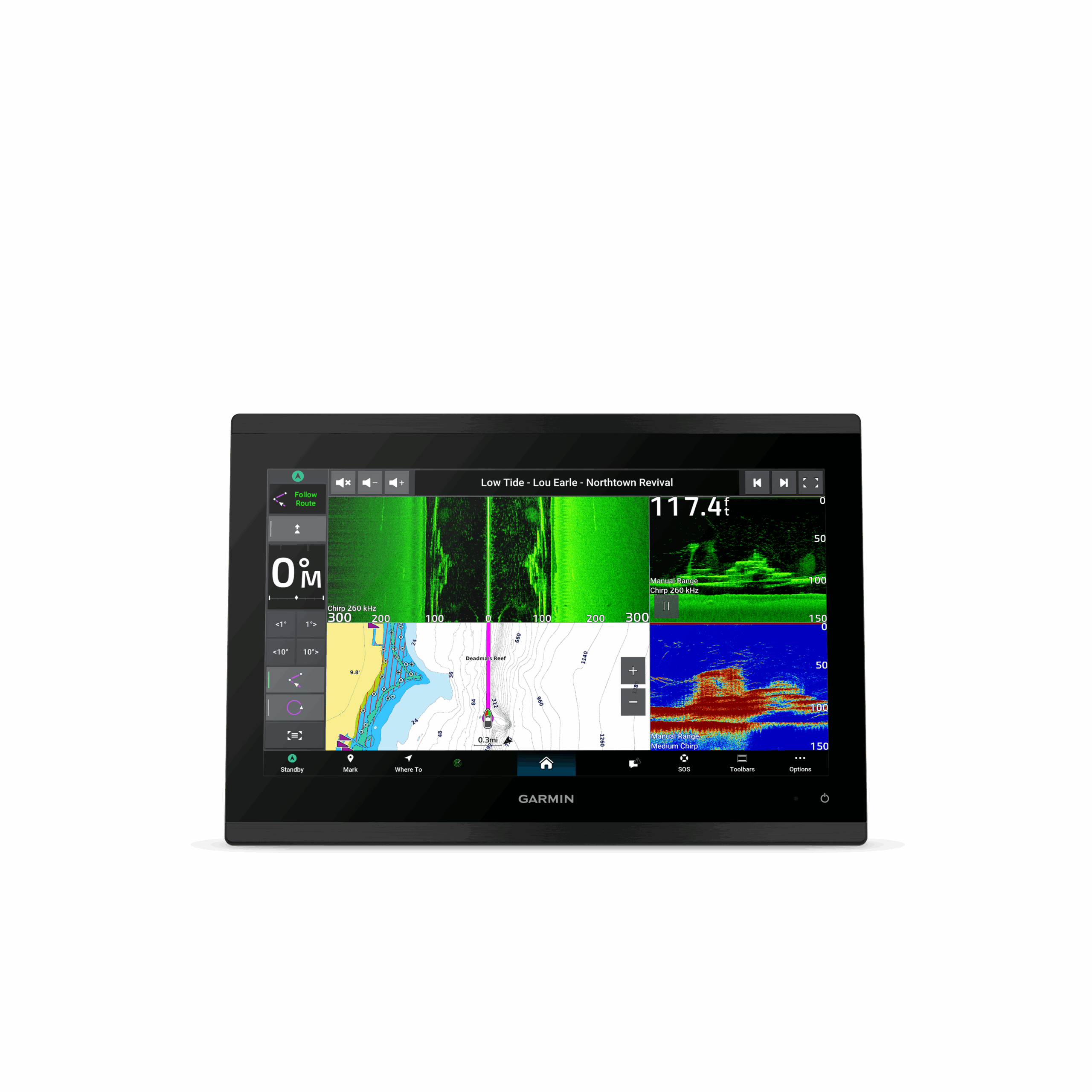 GARMIN GPSMAP 9017xsv ECHOLOT