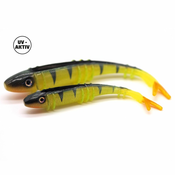 Raubfischgarage Lieferant V-Tail 18cm Gummifisch