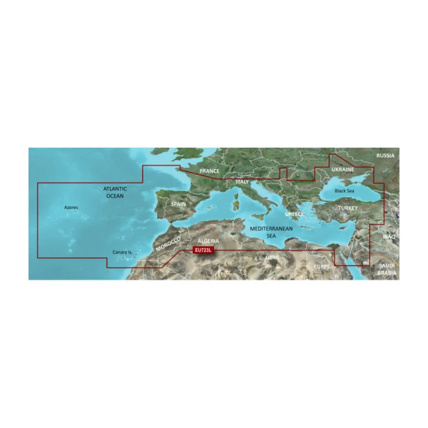 Garmin BlueChart® g3 Southern Europe -VEU723L