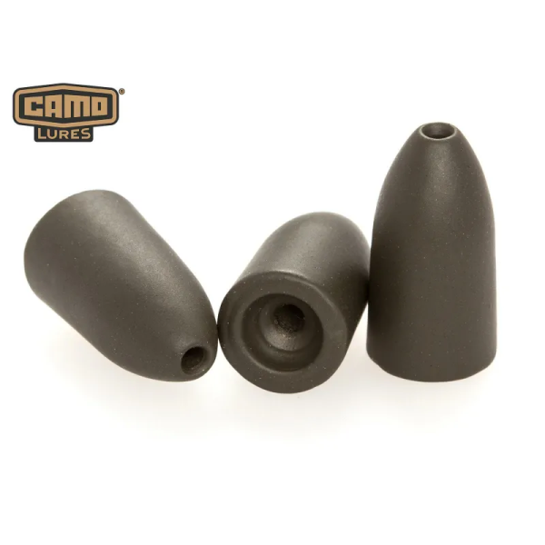 CAMO TUNGSTEN BULLET WEIGHT - GREEN PUMPKIN
