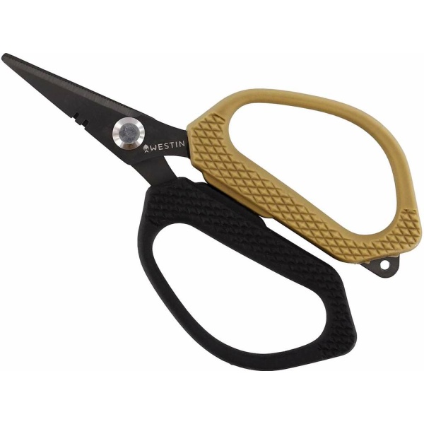 WESTIN Line Scissors Medium 12cm Black Sand Angelschere